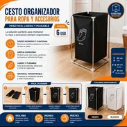 ‼️CESTO DE ROPA NUEVO TURCO NEGRO‼️ - Img 57204899