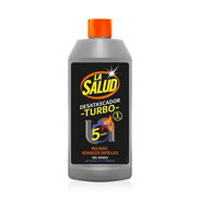 Desatascador La Salud Turbo 1 L — gel denso, actúa en 5 minutos, no daña las tuberías - Img 56839855