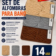 Set de alfombras de baño. El mejor precio - Img 56854337