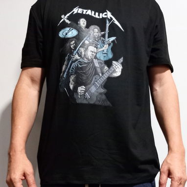 PULLOVER DE ROCK, DIFERENTES BANDAS (TALLA M) - Img 101811756