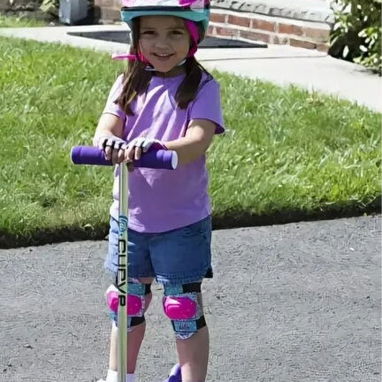 Casco para niñas especial para moto, bicicleta, carriola. - 3/4