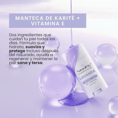 Desodorante Natural en Barra Lavanda - Img 117360310