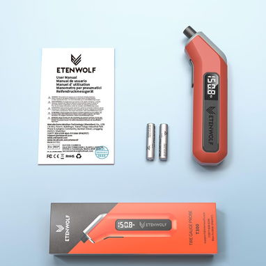 🚗 MEDIDOR DIGITAL DE PRESIÓN ETENWOLF T300 3-200 PSI ANSI PRECISO PARA AUTO ENVÍO DISPONIBLE + GARANTÍA - Img 122304880