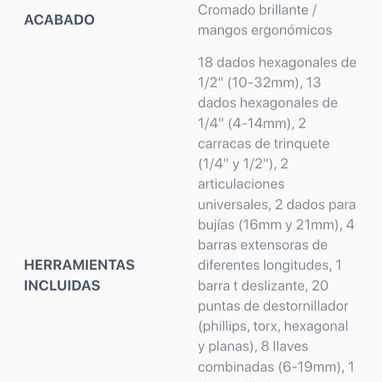 Juego herramientas 100 piezas - Img 122587991