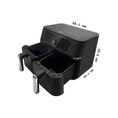 Freidora de Aire 4.2L + 4.2L (8.4 Litros) doble Marca EKO potencia 1700w precio $130 USD transporte Incluido - Img 125109395
