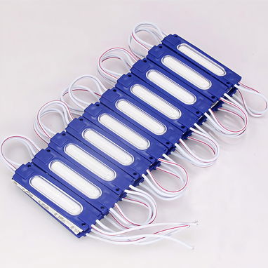 CÁPSULA LED COLOR AZUL DE ALTA INTENSIDAD . 12 V - 2/4