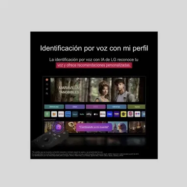 LG UHD AI 4K 55” UA77, modelo 2025 Smart TV IA incorporado ( inteligencia artificial ) - 9/10