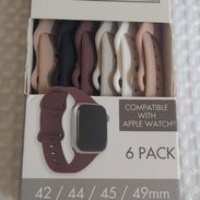 BANDAS DE SILICONA PARA SMART WATCH.  (APPLE) - Img 52046593
