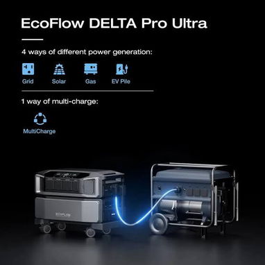 Ecoflow delta pro Ultra nuevas en sus cajas 14400w pico máximo // 110-220 - Img 120208524