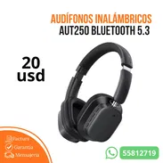 Audífonos/ Cascos Inalámbricos AUT250 BLUETOOTH 5.3 - Img 55620269