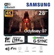 VENTA!!_MONITOR SAMSUNG ODYSSEY 28” 4K(MOD: G70B)|UHD(3440x2140)|IPS|G-SYNC COMPATIBLE|144Hz_1ms|SELLADO!!. 5410-9151 - Img 46633170