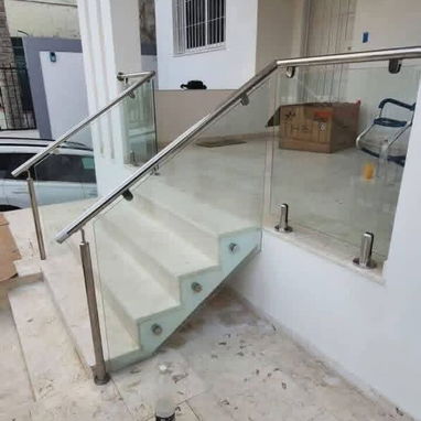 Cristal de lujo y marquetería en aluminio - 3/10