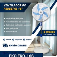 Ventilador de Pedestal marca EKO. 6 meses de garantía. Domicilio incluido. - Img 57631220