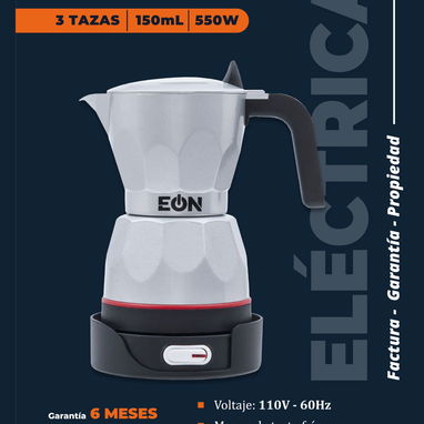 cafeteras eléctricas de 3 tazas. Nuevas con garantía - Img 115996988