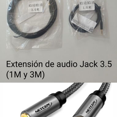 Cables auxiliar de audio - Img 126418747