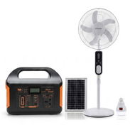 Combo Ventilador Recargable Stavel 16" + Estación de Energía 500W Eg010Li - Img 55737430