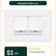💡 Interruptor doble s.p.c - Img 56846723