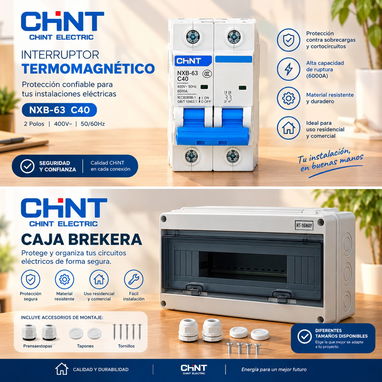 ⚡🔌 BREAKER CHNT NXB-63 C40 🔌⚡ - 4/5