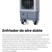 Enfriador de aire doble. Este equipo utiliza el principio de evaporación para reducir  temperatura de manera más natural - Img 55515224