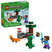 LEGO Minecraft 21583 Steve’s Taiga Adventure 79 Pcs 20 USD - Img 56900412