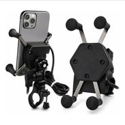 Soporte de celular (con cargador) para motos, bicimotos y carros $15 - Img 57805721