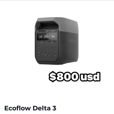 Ecoflow delta 2 -3-3classic-3plus - 3/4