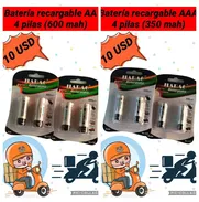 Estuches de 4 pilas recargables AA y AAA - Img 49628542