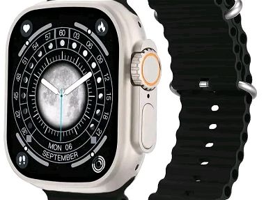 ✨⌚SMART WATCH  Reloj inteligente⌚ 🧠 T 10 ultra ✨ alta gama👌 última generación súper calidad colores 🌈 color crema 🌑 - Img 67185798