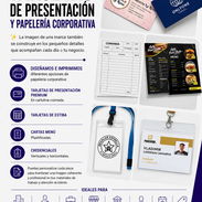 Tarjetas de Presentación y Papelería Corporativa - Img 57220640