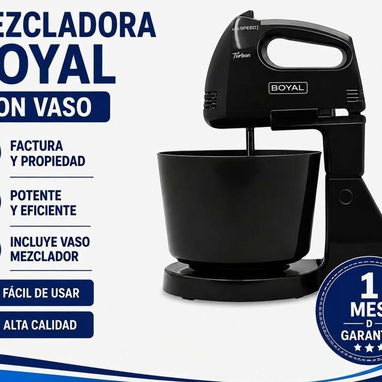 MESCLADORAS ROYAL (con y sin vaso) - 2/2