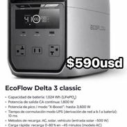 ‼️SÚPER OFERTA‼️ECOFLOW DELTA 3 CLASSIC $590usd‼️59757395 - Img 58369804