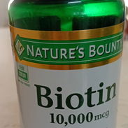 Biotina 10 000 mcg, Frasco sellado de 120 tabletas - Img 55956180