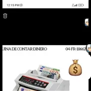 Máquina para contar dinero - Img 45704691