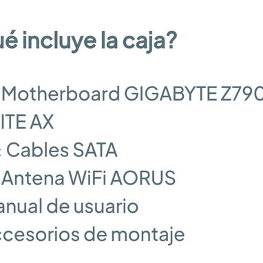 Motherboard GIGABYTE Z790 AORUS ELITE AX – LGA1700, ATX, DDR5, PCIe 5.0, Quad M.2, WiFi 6E, LAN 2.5G 🌐 268.63 USD - 8/8