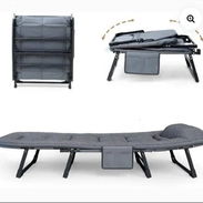 Cama plegable portátil $60 USD. Medida:  1,75 m × 60 cm y 27 cm de alto: se arma y se guarda doblada - Img 58161571