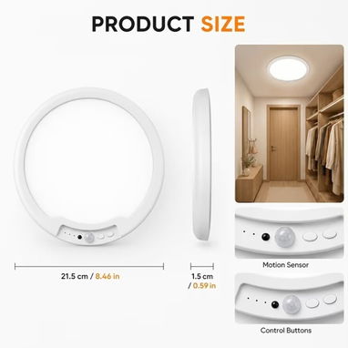 💡LUCES LED CON SENSOR DE MOVIMIENTO 10000MAH – SIN CABLES, SIN PERFORAR, SIN COMPLICACIONES 💡 - 9/9