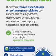 Estamos contratando  técnico especializado  en software para celulares - Img 57038249