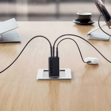 ⚡ Cargador Anker 65W GaN Prime 3 Puertos (2 USB-C + USB-A) Carga Rápida iPhone/Samsung/MacBook ENVÍO* + GARANTIA** - Img 112491063