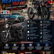 🏍️ RESTREPA 🏍️ 150 CC - MOTO A ESTRENAR CON FACTURAS Y GARANTÍA 3 MESES - LISTA PARA CHAPA. 📲 548333699 - Img 56841877