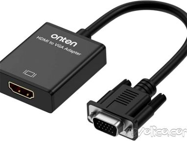 Adaptador VGA a HDMI // Adaptador HDMI a VGA // Adaptador USB a HDMI // Adaptador mini displayport a HDMI - Img main-image-45402196