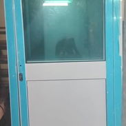 💣💣PUERTA ESTERIOR DE ALUMINIO CON CRISTALES Y MELAMINA . MAXIMA CALIDAD - Img 52403984