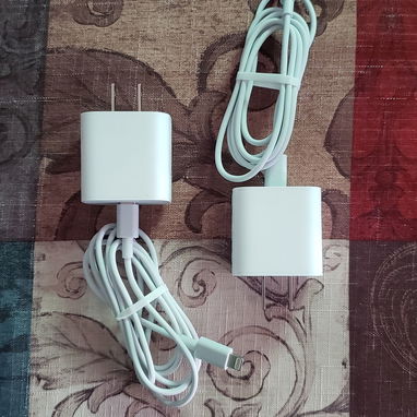 CARGADOR DE CARGA RÁPIDA ORIGINAL TIPO C A LIGHTNING PARA IPHONE SON IMPORTADOS DE USA EN 2300 CUP SANTOS SUAREZ LA HABA - 2/2