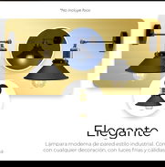 A-6   Kit de 2 lámparas de pared decorativas interior exterior vintage retro nuevas en caja 54321470 whatsaap - Img 47152285