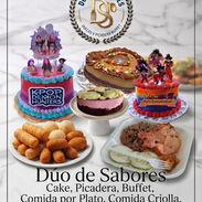 ✨ ¡Dúo de Sabores! Realizamos cakes, buffet, picaderas, comida criolla y platos variados.¡Máxima calidad para su evento - Img 56379170