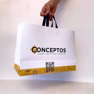 BOLSAS Y EMPAQUES PERSONALIZADOS PARA TU NEGOCIO // PAPEL CROMADO // PAPEL CRAFT/KRAFT // ENVASES // EMBALAJES - Img 122364997