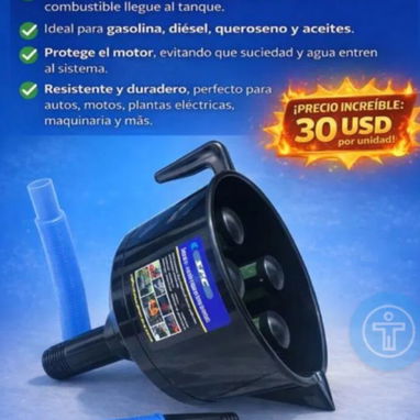 Vendo embudo de 2 filtros,spray antiponche y bomba de succion - 3/3
