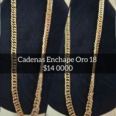 Cadena enchapado en oro - 3/5