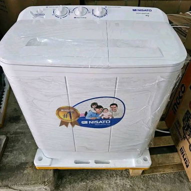LAVADORA SEMIAUTOMATICA NISATO 8 KG - Img 117900065
