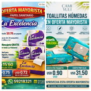 Toalitas sanitarios y papel sanitario tu mejor oferta - Img 56892002