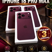 IPHONE 18 PRO MAX SELLADOS 256GB SIM FÍSICA - Img 57527790